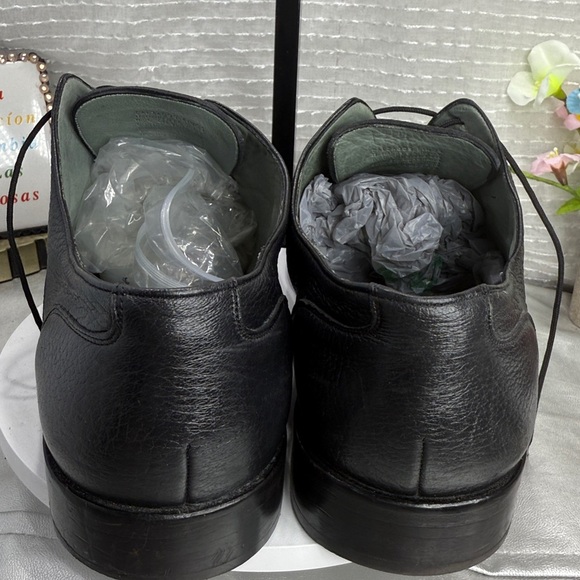 (M4) Franco Cuadra vintage fine Italian calfskin shoes Square-toe Oxfords,28/8.5 - Picture 6 of 14